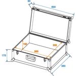 ROADINGER Universal-Koffer-Case Tour Pro schwarz