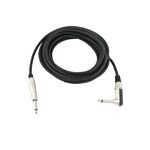 OMNITRONIC Klinkenkabel 6,3 mono 1x 90° 3m sw
