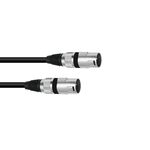 OMNITRONIC Adapterkabel XLR(M)/XLR(M) 0,2m sw