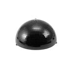 EUROLITE Spiegel-Halbkugel 30cm schwarz motorisiert