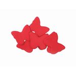 TCM FX Slowfall Konfetti Schmetterlinge 55x55mm, rot, 1kg
