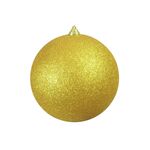 EUROPALMS Dekokugel 20cm, gold, glitzer