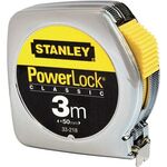 Taschenrollbandmaß PowerLock® L.5m B.19mm mm/cm EG II Ku.Clip lose STANLEY