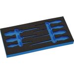 Werkzeugmodul Leereinlage 1/3-Modul 4000 871 290,7-tlg.WERA