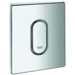 Grohe Abdeckplatte m Drucktaste chr