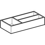Geberit Schubladeneinsatz XENO² T-Unterteilung 323x62x150mm Melam Holzst