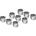 Geberit Duschwannenfuß-Set (9 Stück) Höhe 60-120mm