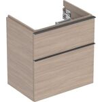 Geberit Waschtischunterschrank iCon 600x615x416mm verk. Ausl. Eiche/Griff La
