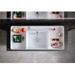 Duravit Aufsatzbecken BENTO STARCK BOX o ÜL m Hahnlochinsel 1 HL 1040x460mm HG