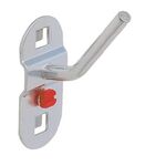 Schräghaken T14/40xØ6mm verz.f.Lochplatten 5St./Btl.RASTERPLAN