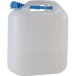 Wasserkanister 22l HD-PE m.Auslaufrohr H440xB370xT190mm HÜNERSDORFF