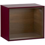 V&B Regalmodul FINION 418x356x270mm Regalele. Wln Veneer Peony