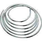 SCHELL Kupferrohr biegsam, 5 m Ring, chrom d= 10mm