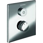 Schell Wandeinbau-Dusche LINUS D-C-M CVD-Touch-Elektronik Front Edelstahl
