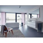 Duravit Aufsatzbecken HAPPY D.2 m ÜL HLB 600x460mm geschli 1 HL weiß