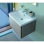 Duravit Seifenschale KARREE Glas matt chrom