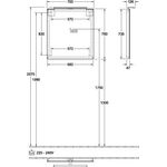 V&B Spiegel MORE TO SEE 700x750x50/130mm