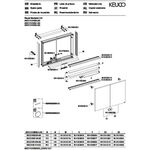 Keuco Spiegelschrank ROYAL MODULAR 2.0 Breite 600mm Höhe 900mm Tiefe 120mm