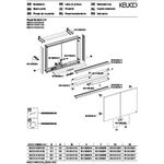 Keuco Spiegelschrank ROYAL MODULAR 2.0 Breite 1000mm Höhe 700mm Tiefe 120mm