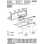 Keuco Spiegelschrank ROYAL MODULAR 2.0 Breite 1600mm Höhe 900mm Tiefe 120mm