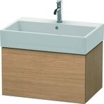 Duravit Waschtischunterbau L-CUBE 394x684x459mm europäische eiche