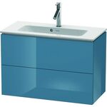 Duravit WT-Unterbau L-CUBE Compact 550x820x391mm stone blue hochglanz