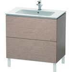 Duravit Waschtischunterbau L-CUBE 820x481x704mm eiche kaschmir