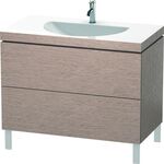 Duravit Möbelwaschtisch L-CUBE 1000x540mm o ÜL 1 HL eiche kaschmir