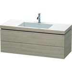 Duravit Waschtischunterbau L-CUBE m WT Vero Air 500x1200x480mm 1 HL pi sil