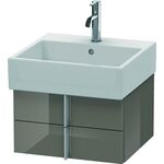 Duravit Waschtischunterbau VERO AIR 298x484x431mm flannel grey hochglanz