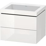 Duravit Waschtischunterbau L-CUBE m WT Vero Air 500x600x480mm o HL we hgl