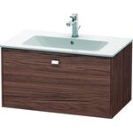 Duravit Waschtischunterbau BRIOSO Gri chrom 442x820x479mm nussbaum dunkel