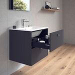 Duravit Waschtischunterbau BRIOSO Griffe Frontfarbe 553x620x479mm grap ma