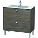 Duravit WT-Unterbau BRIOSO COMPACT Griffe chrom 683x820x389mm pine terra