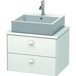Duravit Konsolenunterschrank BRIOSO Griffe Frontfarbe 442x620x480mm we matt