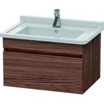 Duravit Waschtischunterbau DURASTYLE 470x650x406mm nussbaum dunkel