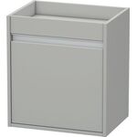 Duravit Unterschrank KETHO 360x500x550mm Ans links betongrau matt