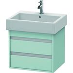 Duravit Waschtischunterbau KETHO 440x550x410mm lichtblau matt