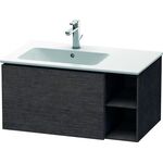 Duravit Waschtischunterbau L-CUBE 400x820x481mm Be li Ei dunkel gebürstet