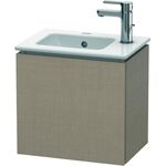 Duravit Waschtischunterbau L-CUBE 294x420x400mm Anschlag rechts leinen