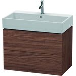 Duravit Waschtischunterbau L-CUBE 544x784x459mm nussbaum dunkel