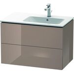 Duravit Waschtischunterbau L-CUBE 550x820x481mm Be re cappuccino hochglanz