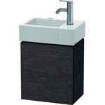 Duravit Waschtischunterbau L-CUBE 400x364x241mm Ans li Ei dunkel gebürstet