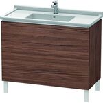 Duravit Waschtischunterbau L-CUBE 469x1020x712mm nussbaum dunkel