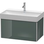 Duravit Waschtischunterbau XSQUARE 397x784x460mm dolomiti grey hochglanz