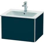 Duravit Waschtischunterbau XSQUARE 400x610x478mm nachtblau seidenmatt