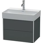 Duravit WTU COMPACT XSQUARE 397x584x390mm graphit matt