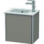 Duravit Waschtischunterbau XSQUARE 400x410x289mm Türansch links basalt matt