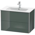 Duravit Waschtischunterbau XSQUARE 560x810x478mm dolomiti grey hochglanz