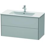 Duravit Waschtischunterbau XSQUARE 560x1010x478mm nordic weiß seidenmatt